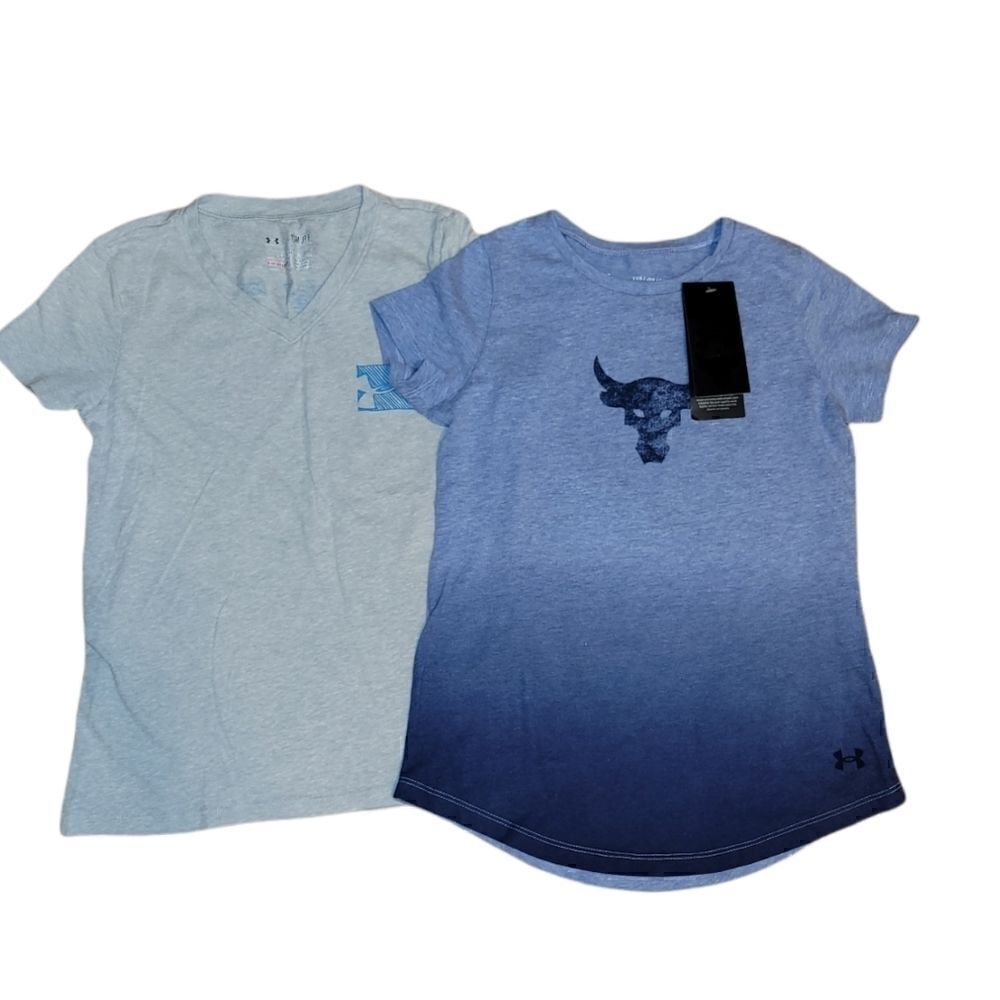 NWT Under Armour Project Rock Tshirt Bundle S XS